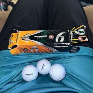 Bridgestone golf e6 straight distance 3 pack of golf balls